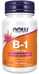 NOW Vitamine B1 100 mg 100 comprimés