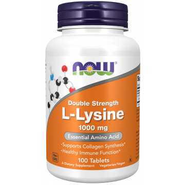 NOW L-Lysine 1000 mg 250 gélules