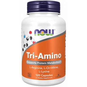 NOW Tri-Amino 120 gélules