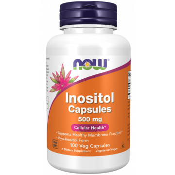 NOW Inositol 500 mg 100 gélules