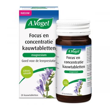 A. Vogel Comprimés à croquer Focus et concentration 28 pièces