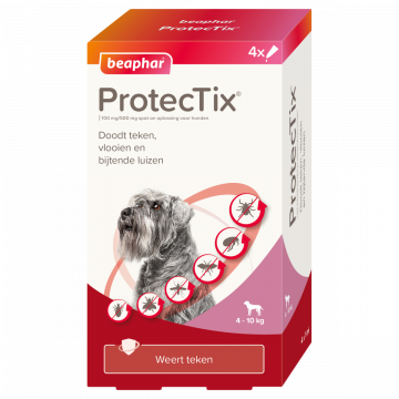 Beaphar ProtecTix chien 4-10kg 4 pipettes