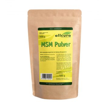 Allcura MSM Poudre 500 grammes