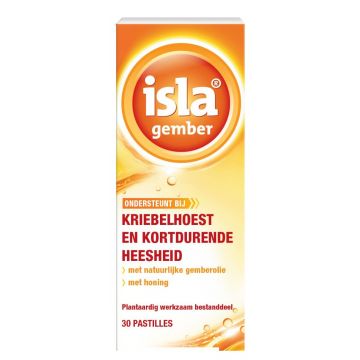 Isla Gember Pastilles 60 stuks