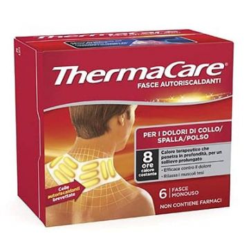 Thermacare Fasce Autoriscaldanti Collo Spalla Polso, 6 Fasce PCK NL