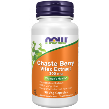 NOW Extrait de Gattilier Vitex 300 mg 90 gélules