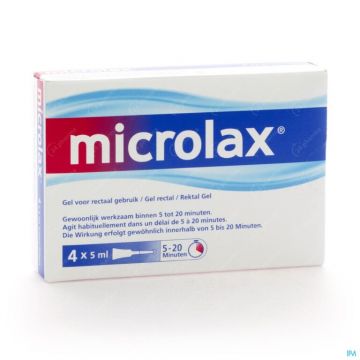 Microlax 5 ml 4 pièces