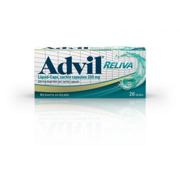 Advil Reliva 200 mg  20 Liquid-Caps (Spalt liquid)