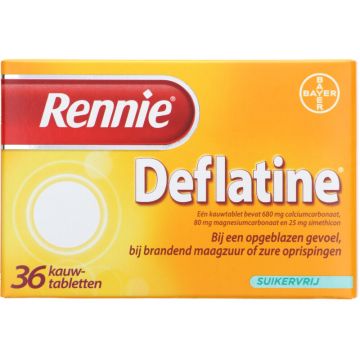 Rennie Deflatine Comprimé à croquer 36 pièces