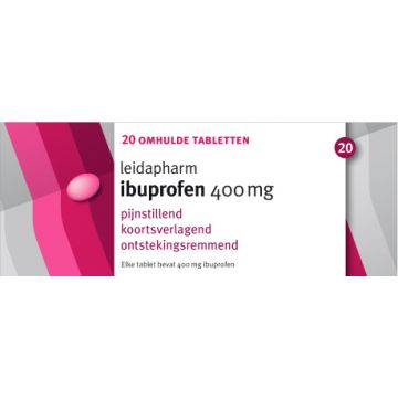 Leidapharm Ibuprofène 400mg 20 Comprimés