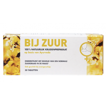 Ayurveda Health Bij Zuur 50 Tabletten