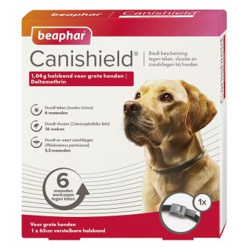 Beaphar Canishield Grand Collier pour Chien 1 x Bande de 65 cm