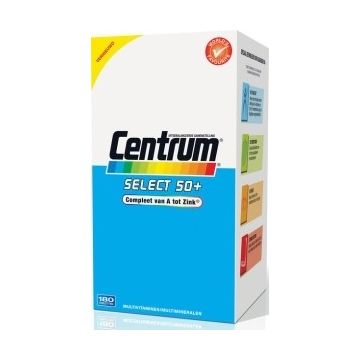 Centrum van A tot Zink Select 50+ 180 Tabletten