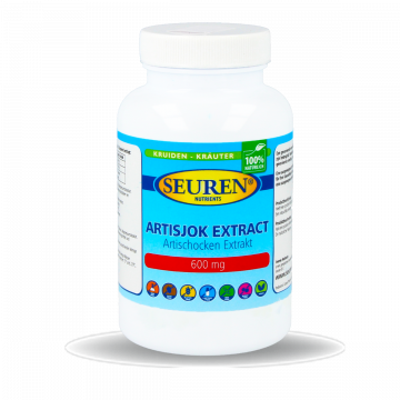 Seuren Nutrients Artisjok 600 mg Extract 100 gélules