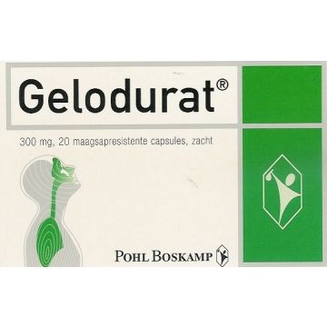 Gelodurat maagsapresistente capsules 300 MG 20 ST 