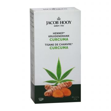 Jacob Hooy  Hennep Curcuma Thee 20 zakjes