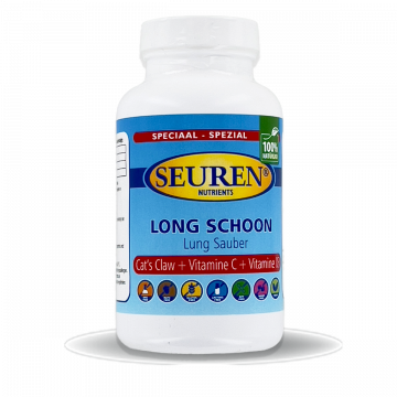 Seuren Nutrients Détoxifiant pulmonaire Griffe de chat + Vit C + Vit D3 100 gélules 