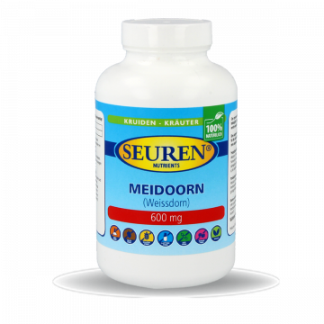 Seuren Nutriments Aubépine 600 mg 100 gélules