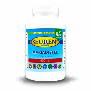 Seuren Nutrients Mariadistel 600 mg 100 Capsules