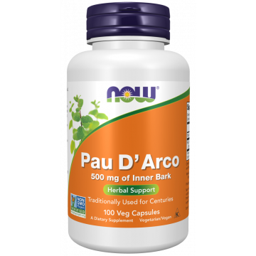 NOW Pau D'Arco 500 mg 100 gélules