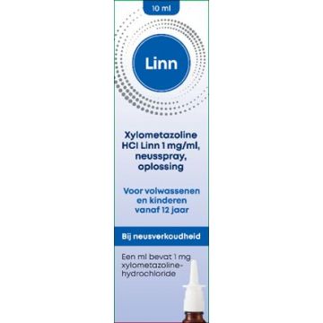 Linn Xylometazoline 1mg/ml Spray nasal 10ml