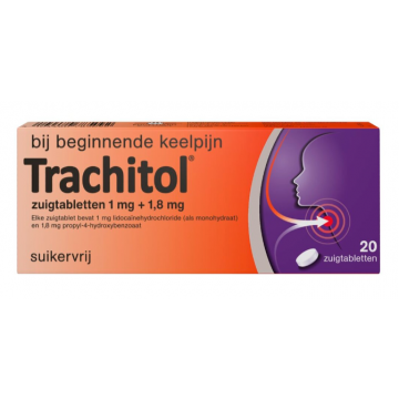 Trachitol pastilles sans sucre 20 pcs