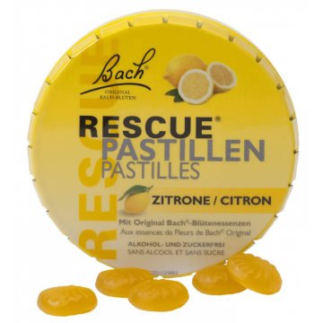 Bach Rescue Pastilles Citron 50 grammes (env. 37 pastilles)