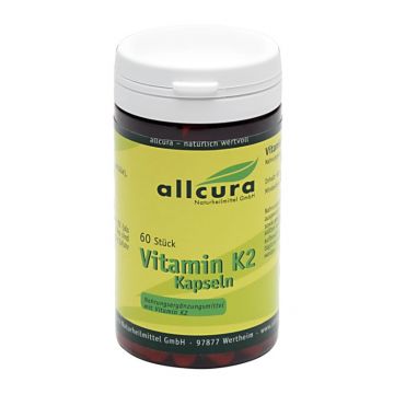 Allcura Vitamine K2 gélules 60 pièces