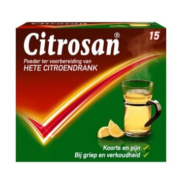 Citrosan Boisson chaude au citron 15 pièces