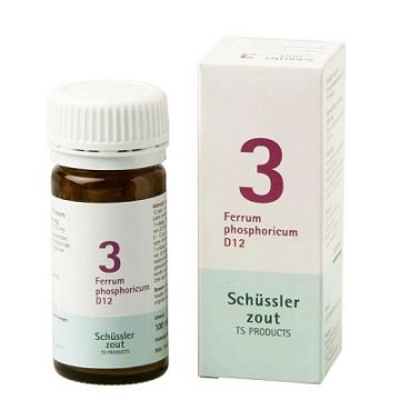 Sels de Schüssler nr 3 Ferrum Phosphoricum D12 100 comprimés