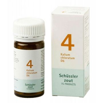 Sels de Schüssler nr 4 Kalium Chloratum D6 100 comprimés