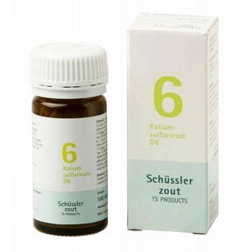 Sels de Schüssler nr 6 Kalium Sulfuricum D6 100 comprimés