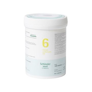 Sels de Schüssler nr 6 Kalium Sulfuricum D6 1000 comprimés