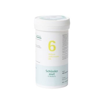 Sels de Schüssler nr 6 Kalium Sulfuricum D6 400 comprimés