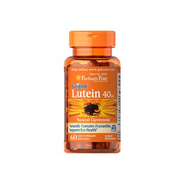 Puritan's Pride Lutein 40 mg 60 Softgels 44251