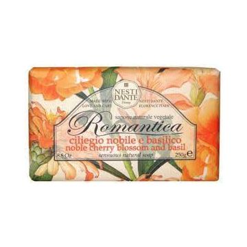 Nesti Dante Romantica  noble cherry blossom and basil soap 250 gram