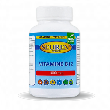 Seuren Nutrients Vitamine B12 1000mcg 100 Tabletten