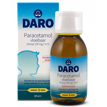 Daro paracétamol liquide 100 ml