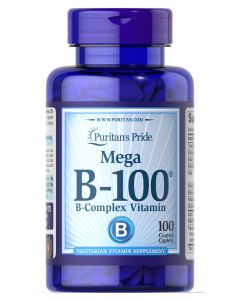 Puritan's Pride mega B-100 B Complex vitamine 100 tabletten 772