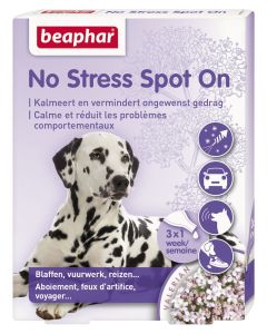 Beaphar No Stress Spot on pour Chiens 3 Pipettes