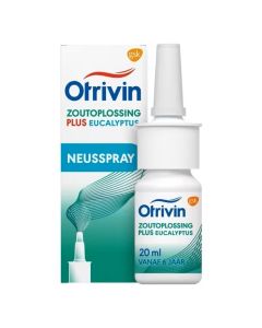 Otrivin Spray nasal Solution saline plus eucalyptus 20 ml