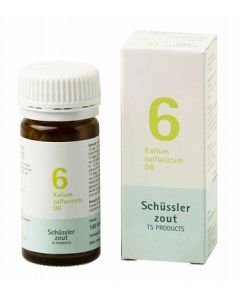 Sels de Schüssler nr 6 Kalium Sulfuricum D6 100 comprimés